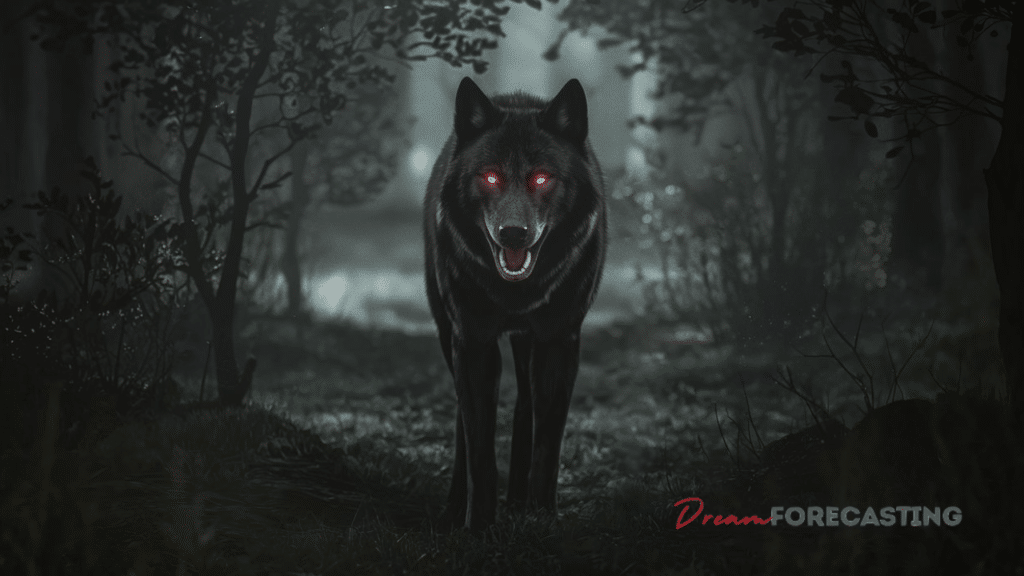 Black Wolf Attack Dream Meaning