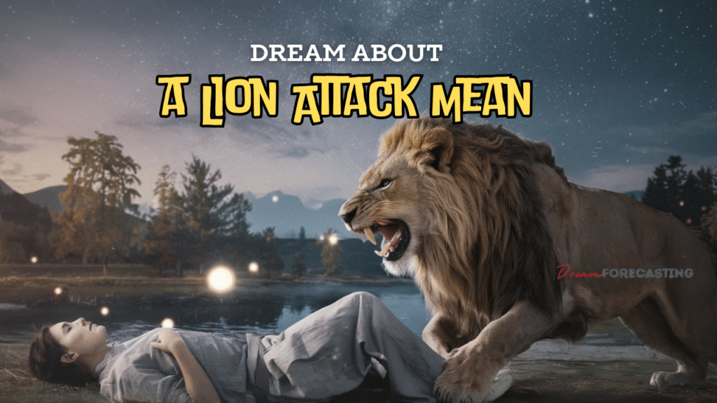 Dream About a Lion Attack Mean