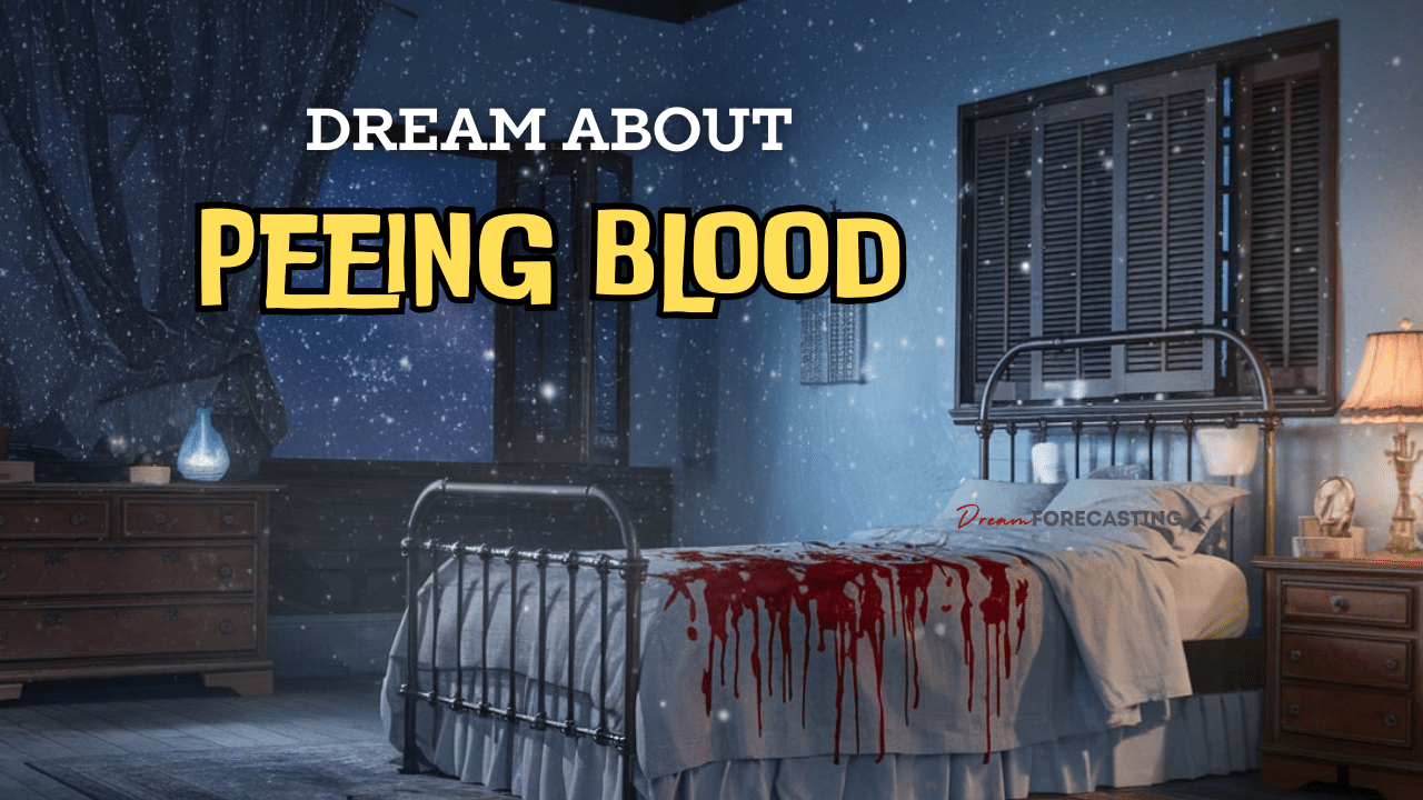 Dreaming About Peeing Blood Mean