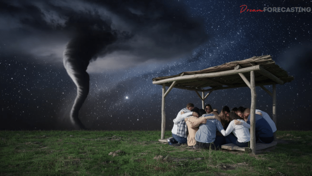 Dream About Taking Shelter from a Tornado