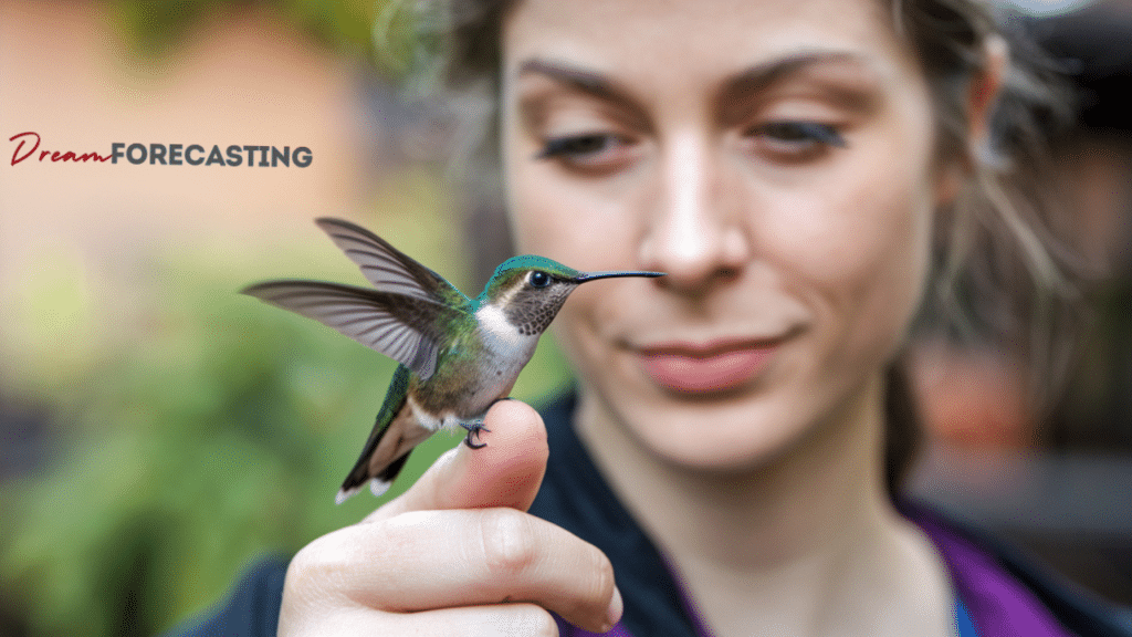 Protecting or Rescuing a Hummingbird In Dream