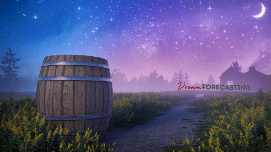 Seeing a Wooden Barrel in a Dream